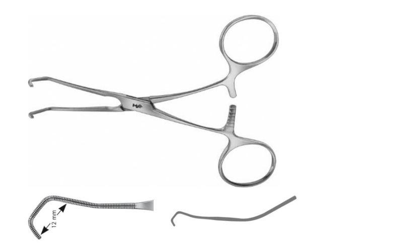 КУЛІ БУЛЬДОГ КРУГ. РУЧК. ВИГНУТ. 115MM